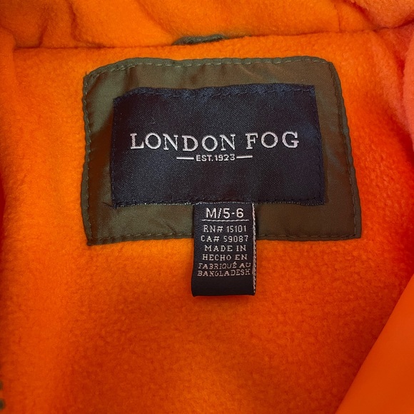 New Kids LONDON FOG coat jacket NWT - Picture 6 of 6